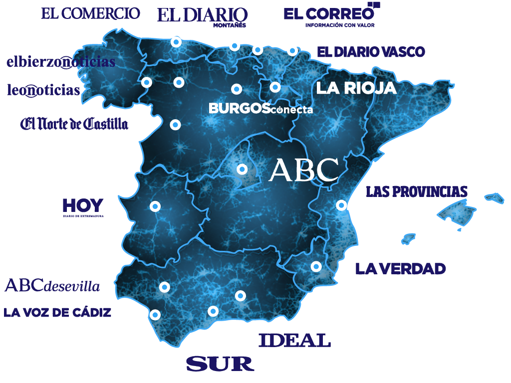 Mapa de medios Vocento