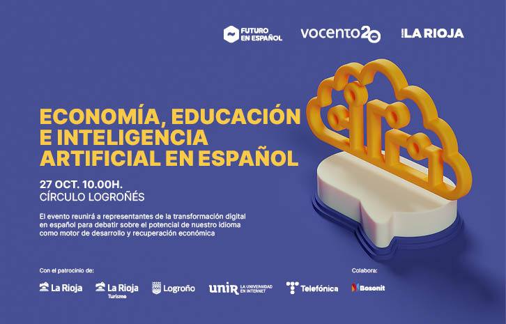Featured image for “Inscripción Economía, educación e inteligencia artificial en español”